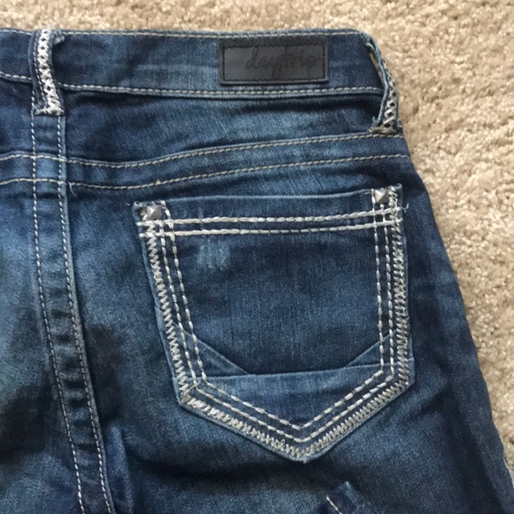 Dark wash bootcut jeans 37” inseam - Picture 2 of 6